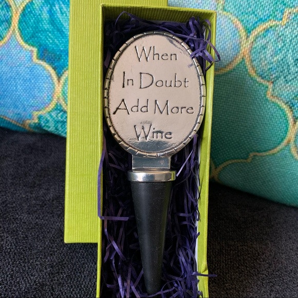 Artisan Made Wine Bottle Stopper NEW - Picture 2 of 8